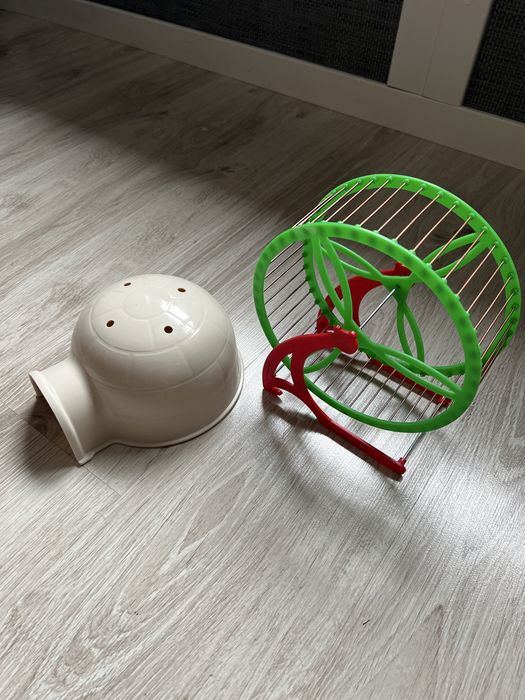 Koło kołowrotek domek dla chomika