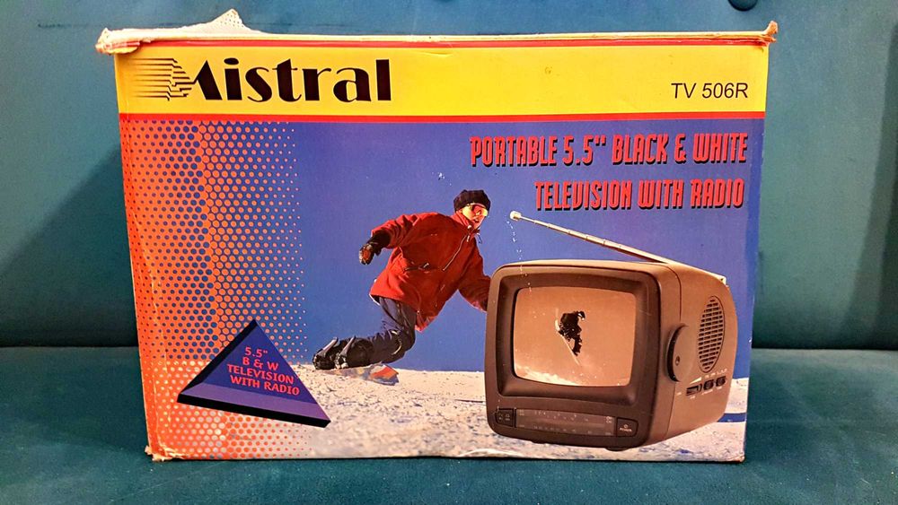 TV Przenośny cz-b Mistral 506R, stan idealny, rarytas!