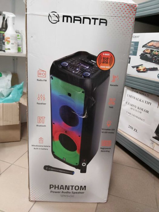Głośnik bt Manta SPK5450 GWARANCJA PRODUCENTA #LoombardNidzica