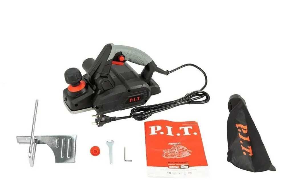 Рубанок електричний P.I.T. 1600ват ширина 82мм 16800об электрорубанок