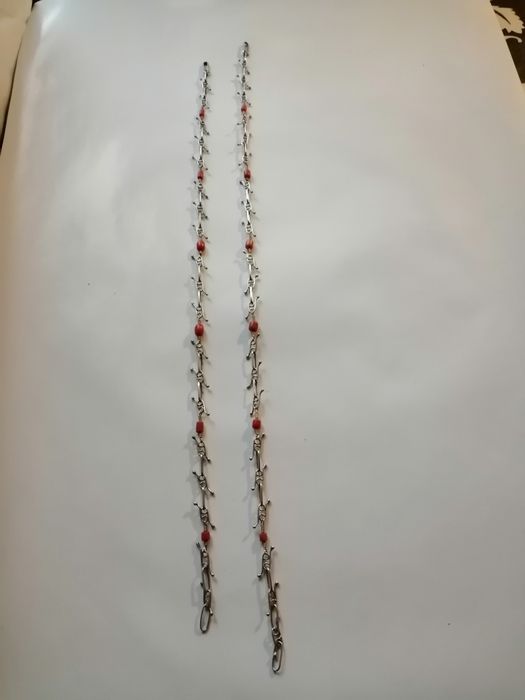 Orno łańcuszek z koralami