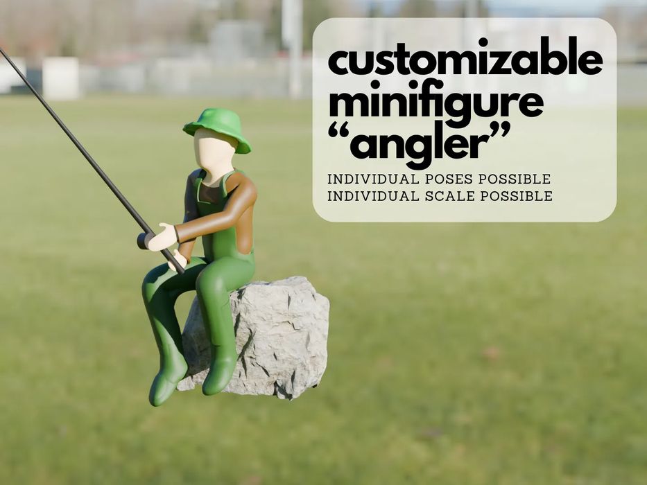 "Angler" Figure, H0 Scale64551030525314120