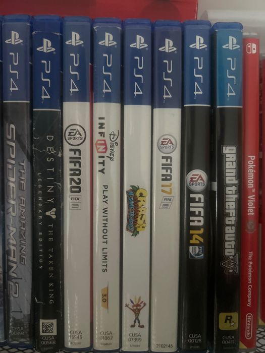 Troco jogos ps4 por jogos switch ou boa oferta