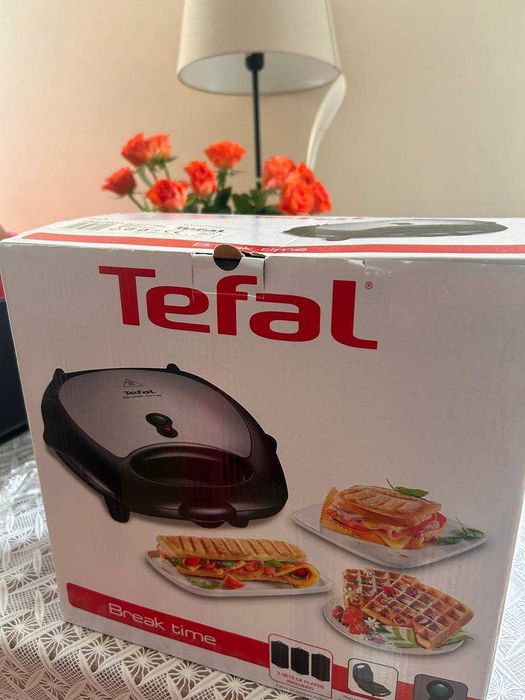 Opiekacz wielofunkcyjny 3w1 Tefal (gofrownica, opiekacz, grill)