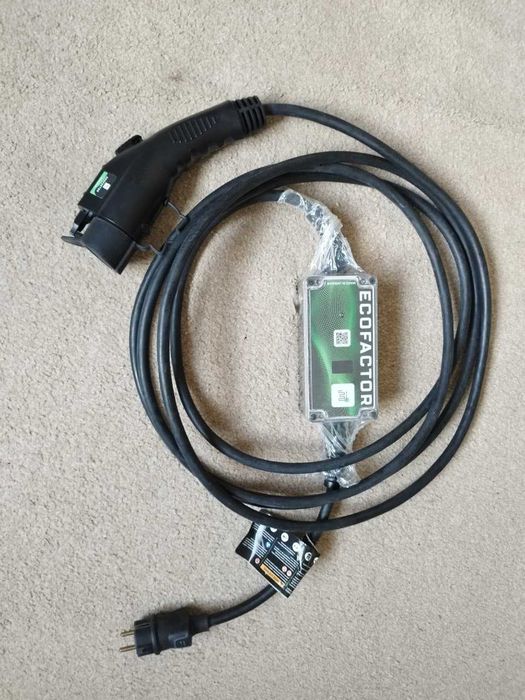 Зарядна станція ECOFACTOR Type 1 (J1772) 3.5 кВт 16А для електромобіля