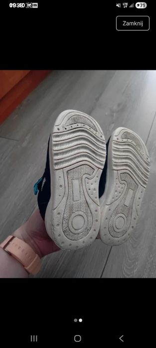 Adidasy 23 zdrowa stopa