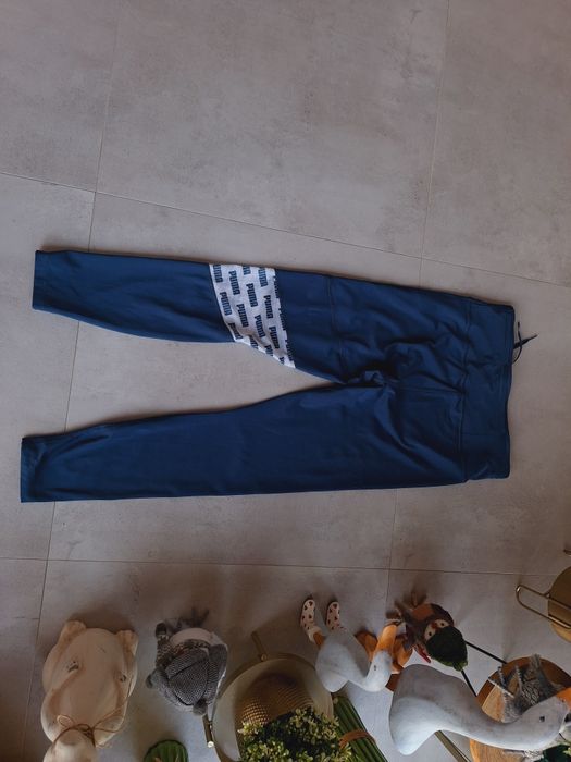 Legginsy sportowe Puma z siatką