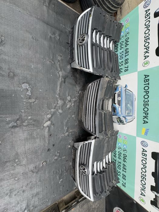 Решітка радіатора переднього бампера пассат б6 volkswagen passat b6