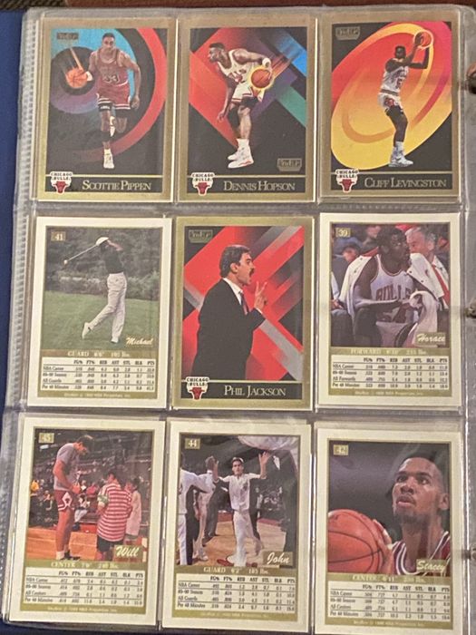 Album cartas basquetbol NBA Skybox 1990/1991
