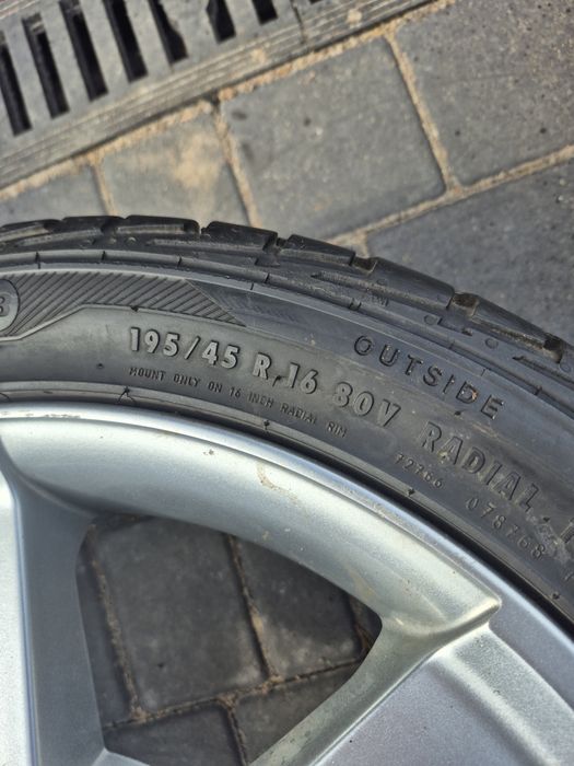 Диски з резиною Ford r16 4x108