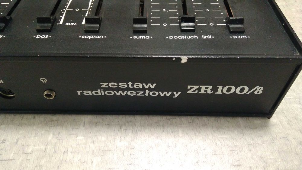 Mikser radiowęzłowy ZR 100/8