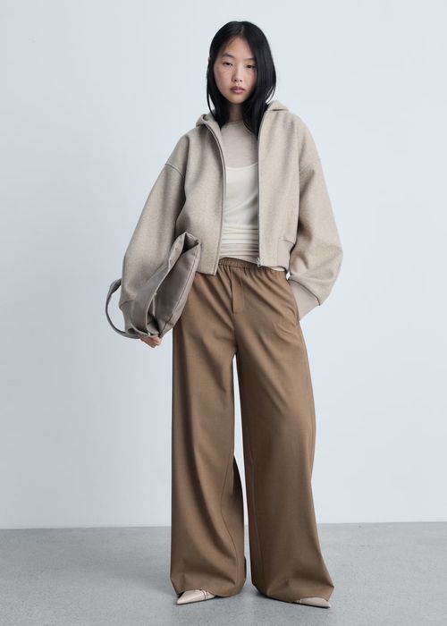 Штаны на резинке Mango