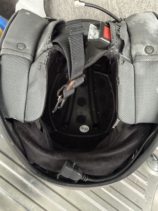 Capacete BMW System 5 com auricular