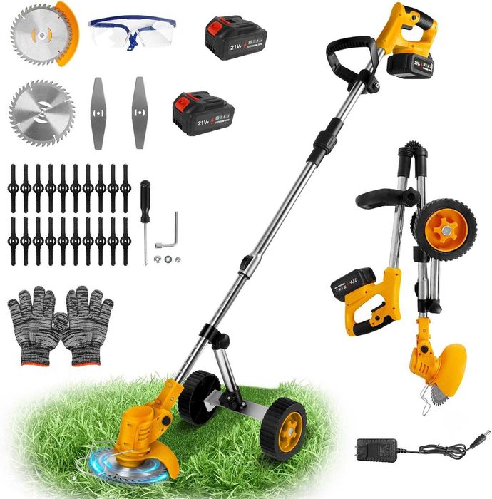 Podkaszarka akumulatorowa 18V do Makita 3w1 2x bateria 3Ah bezszczotkowa