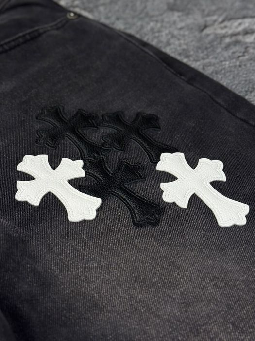 БЕЗ ПЕРЕДОПЛАТ джинсы chrome hearts джинси