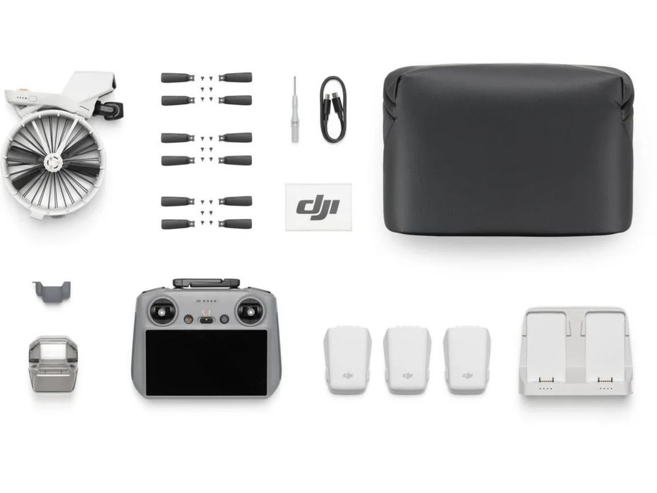 Drone DJI FLIP FLY Combo 4K (Novo) dentro da caixa