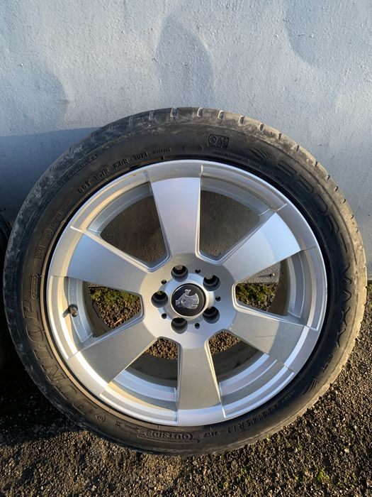 Диски R17 PLW з літньою гумою Dunlop 225/45