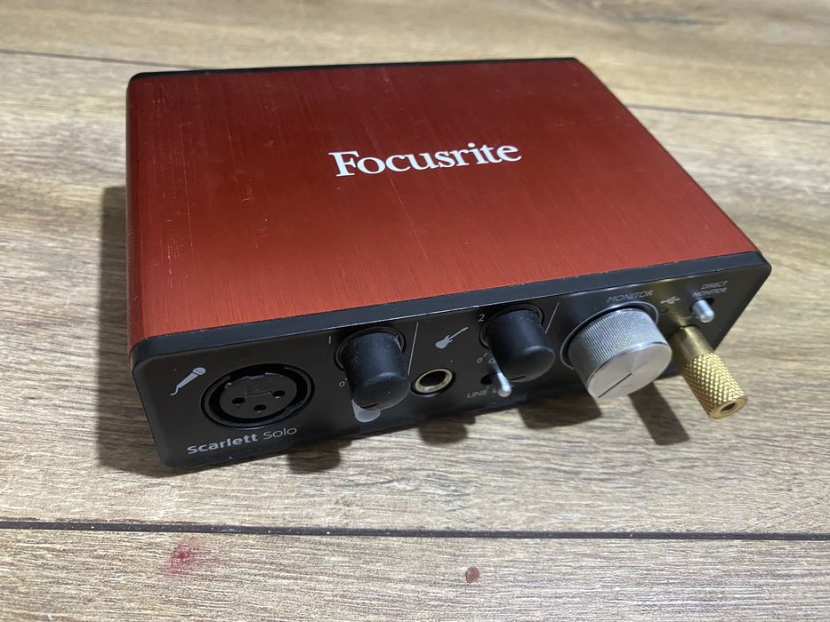 Звукова карта Focusrite Scarlett Solo 2nd Gen