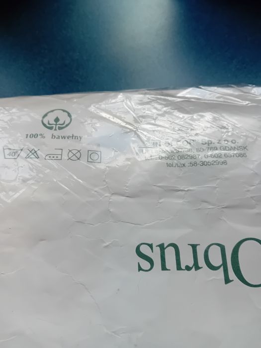 Obrus bawełniany z frędzlami