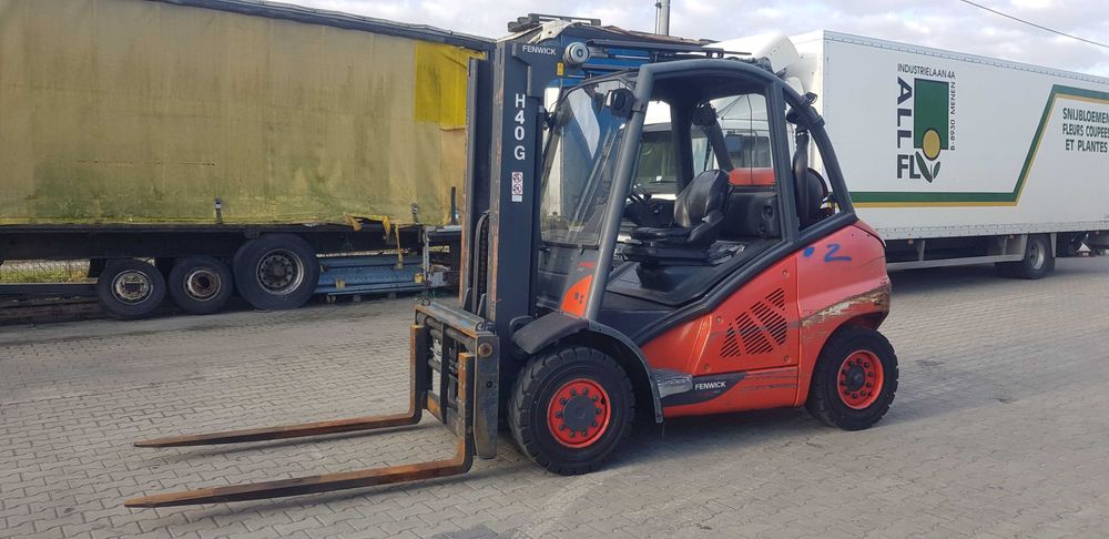 Linde H40T EVO wózek widłowy H45 , H50 , pozycjoner wideł KAUP