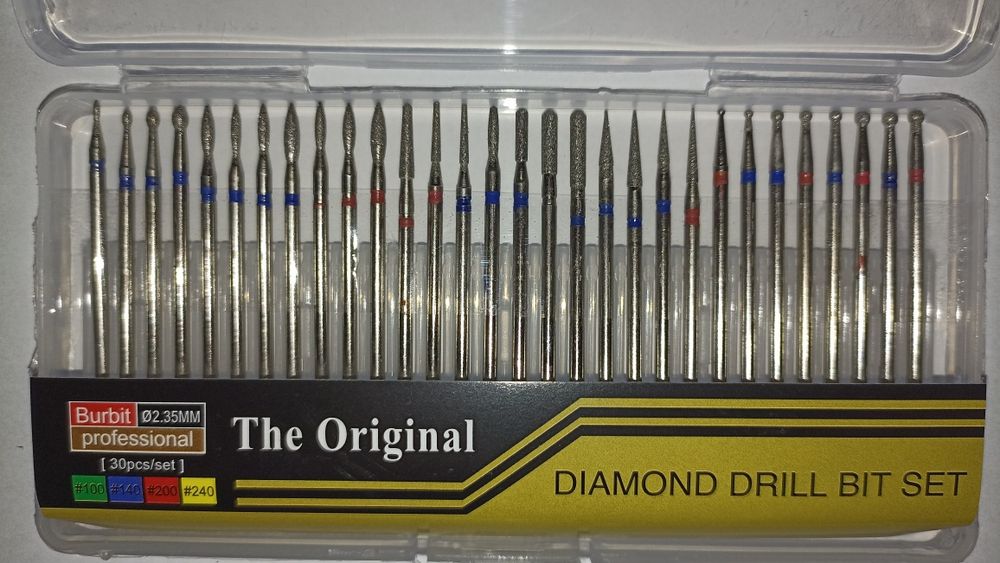 Фрези для манікюру. Набір 30 шт.