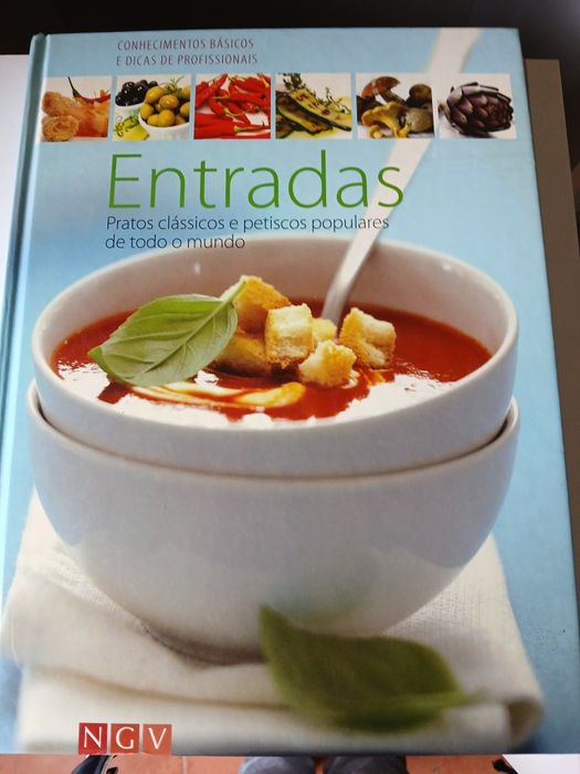 Livro de culinária--Entradas