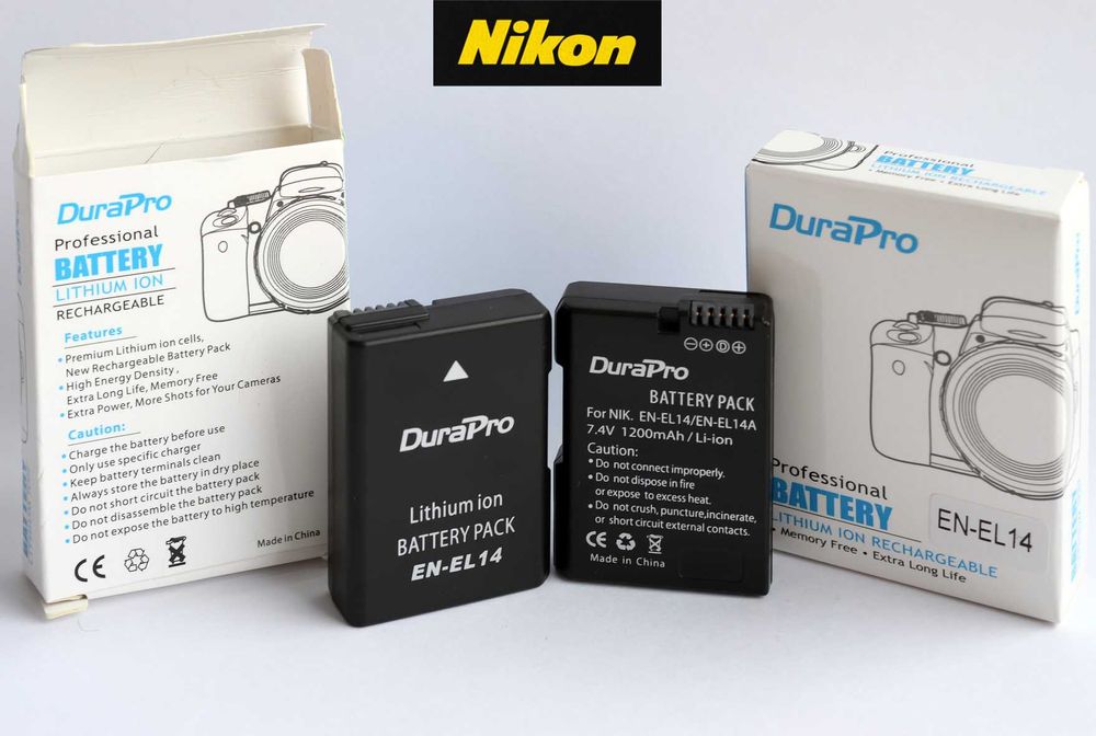 Аккумулятор EN-EL14. Зарядка D3100 3200 3300 3400 5100 5200 5300 5400