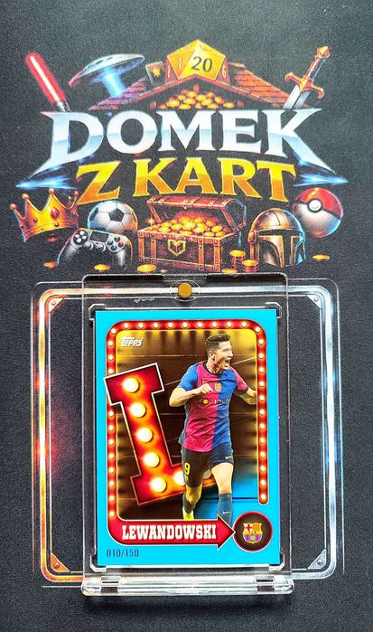 Karta Topps Collector Tin - Robert Lewandowski - FC Barcelona - Limit /150