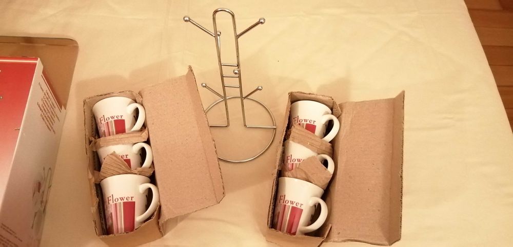 Conjunto de chávenas de chá