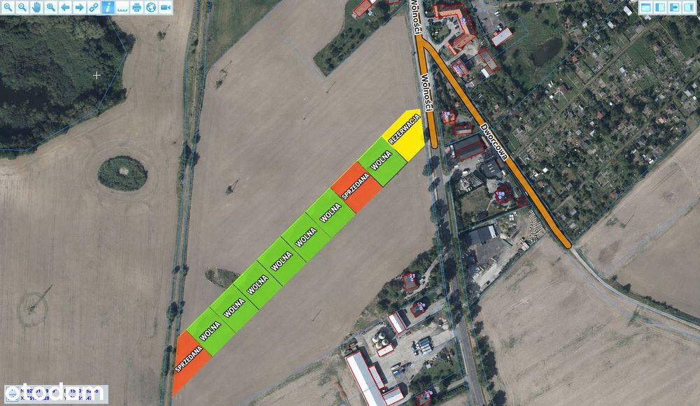 Działka 1000 m² z warunkami zabudowy — Strzelce Kraj, al. Wolności