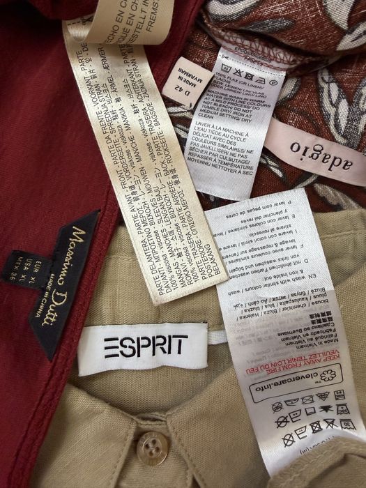 Massimo Dutti , ESPRIT сорочка. блузка . Льон/бововна L/M