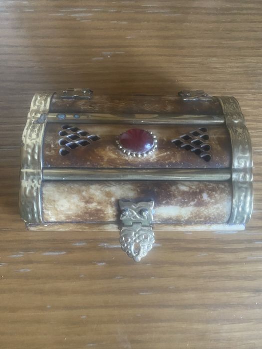 Ozdobna szkatułka, vintage