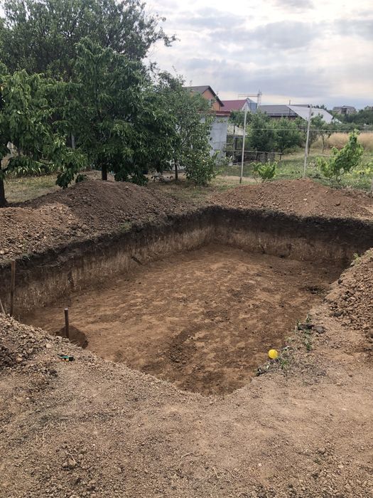 Земляные работы, копка траншей и котлованов, планировка участка