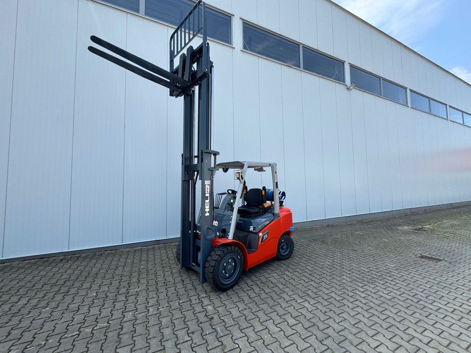 Wózek Widłowy Heli CPYD35-KU1HG3 3,5t Maszt 3,3 LPG Silnik Kubota