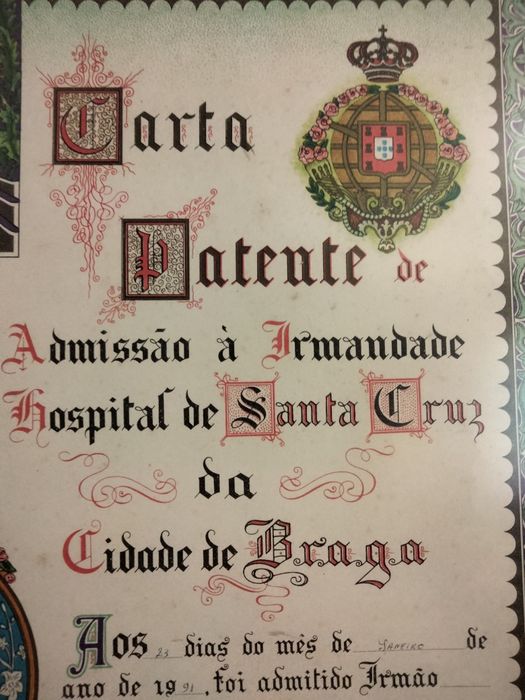 Quadro Irmandade de Santa Cruz