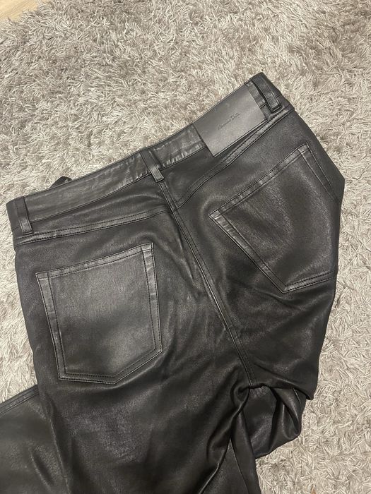 Продам брюки женские кожа Massimo dutti
