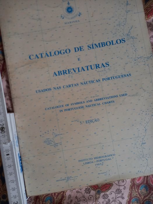 Símbolos e Abreviaturas Usados nas Cartas Náuticas Portuguesas