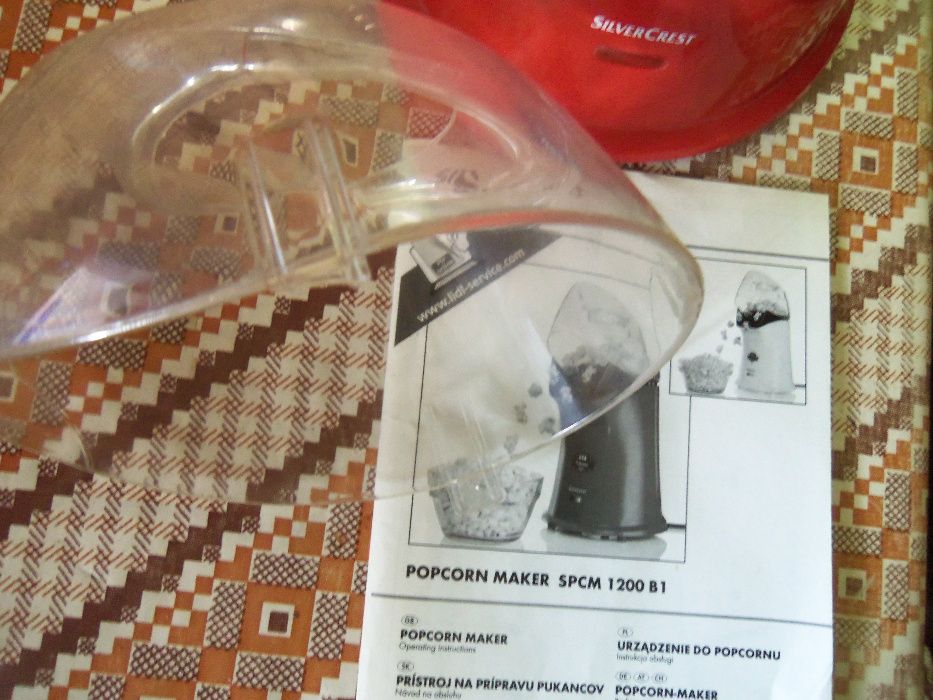 Maszynka do popcornu SilverCrest ,sprawna, używana.