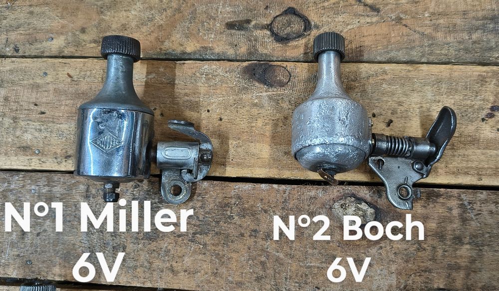 Dínamos usados Miller,Union,Boch bicicleta pasteleira clássica