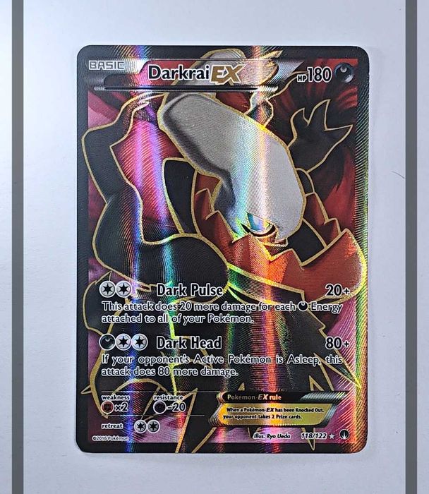 Darkrai Ex 118/122 BKP Pokemon ENG-NM