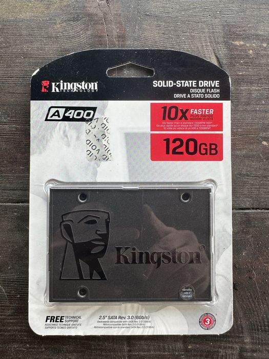 Ssd kingston 120gb новий