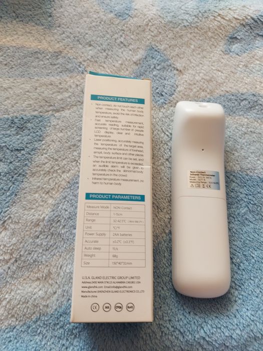 Termometr bezdotykowy na podczerwień