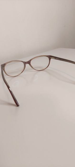 Okulary oprawki ze szkłami korekcyjne różowe