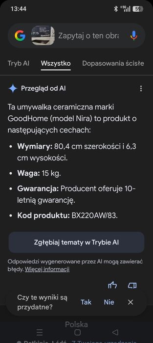 Umywalka do łazienki