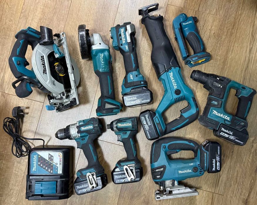 набор инстурментов Makita DTD154Impact,DHP486,DJV180,DHR171,DTM52,