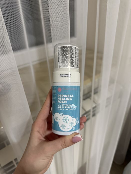 Заспокійлива і охолоджуюча піна для післяпологового періоду
