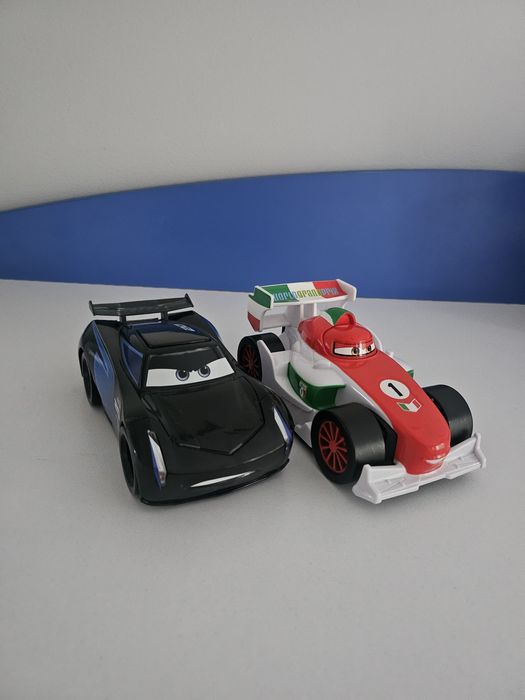 Track talkers Francesco Bernoulli+Jackson Storm disney cars Mattel