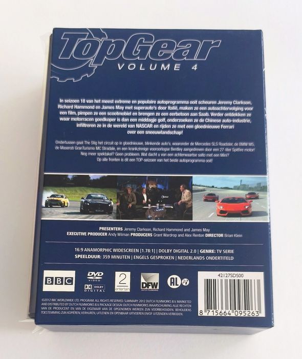Série Top Gear Volumes 1 + 2 + 3 + 4 + 5