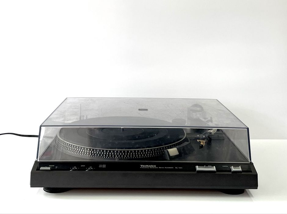 TECHNICS SL-221 Gramofon Półautomatyczny Audio HiFi Turntable System, Lata Produkcji 1978-1980
