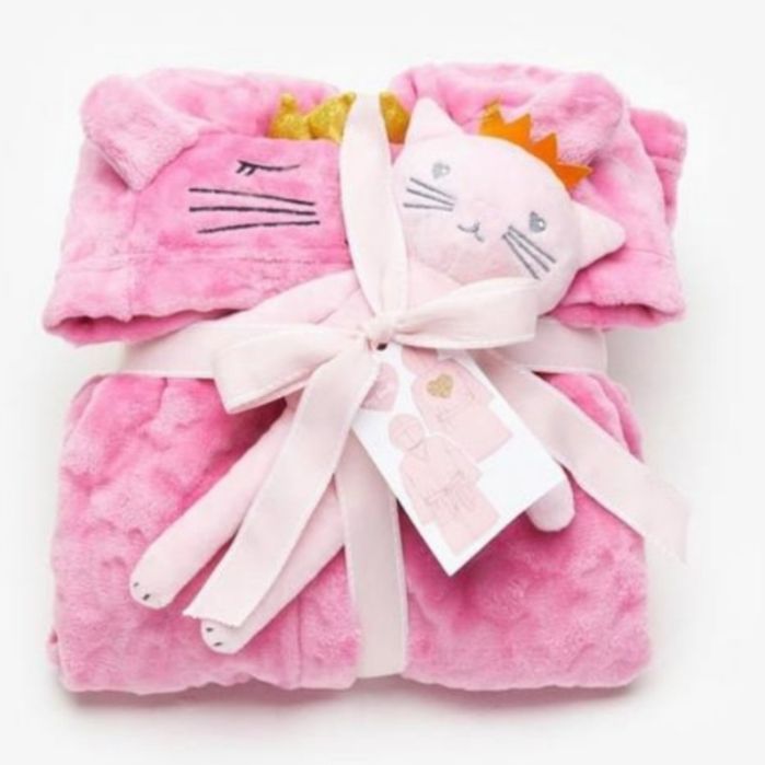 Набір халат флісовий, піжама і іграшка